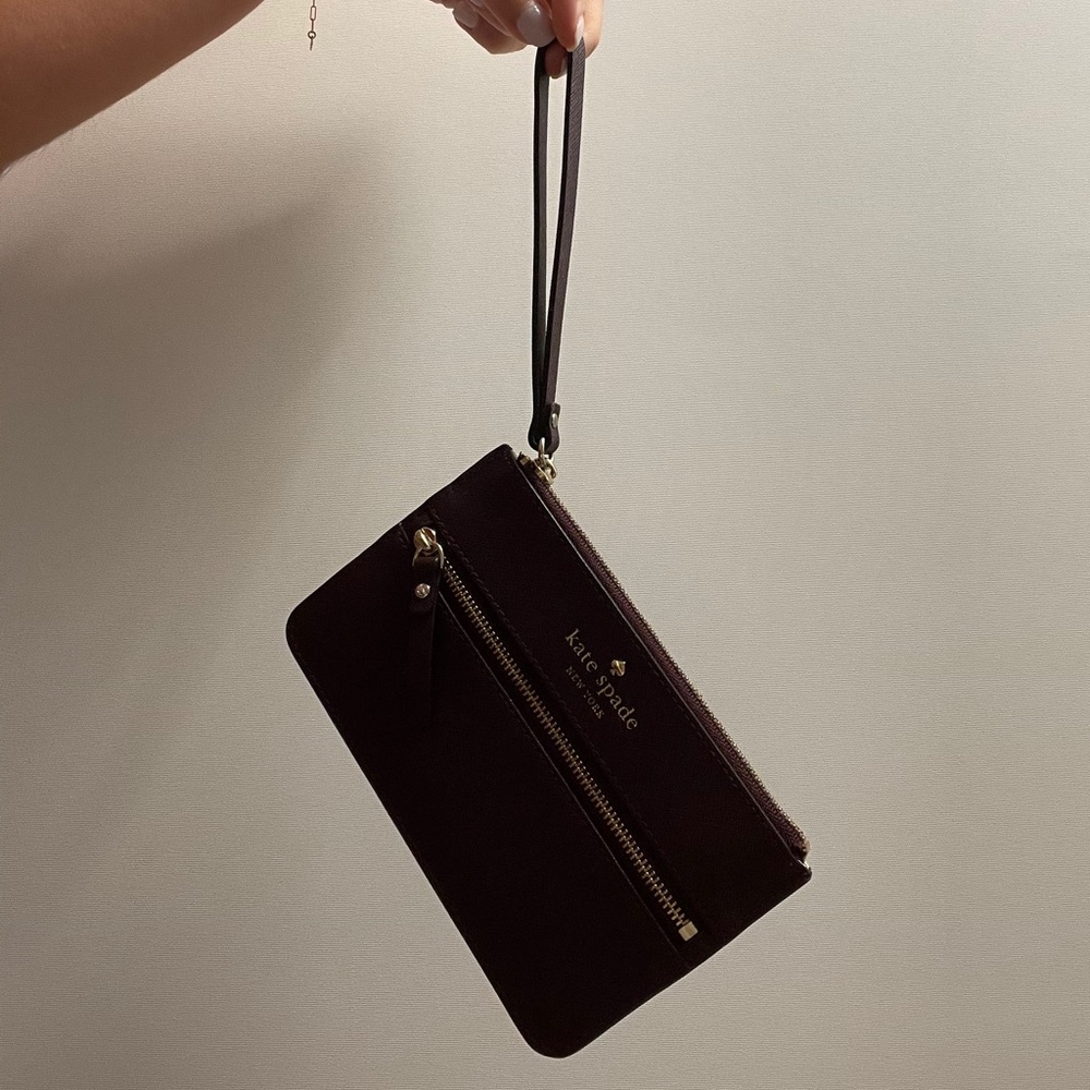 Deep Purple / Mauve Kate Spade wristlet